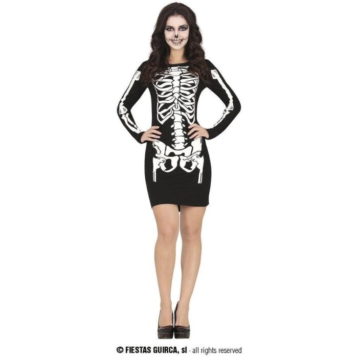 Disfraz Esqueleto Mujer