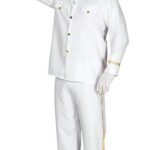 Disfraz capintan de barco adulto