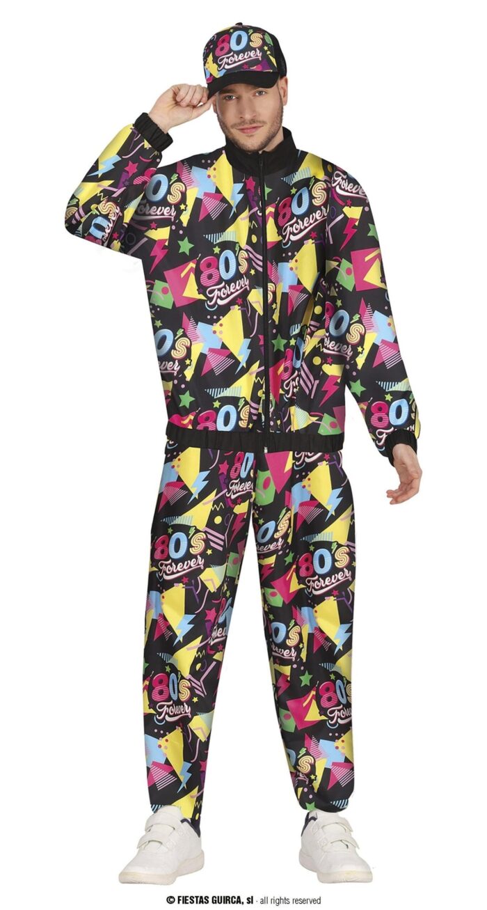 Disfraz Chándal Hombre 80´s