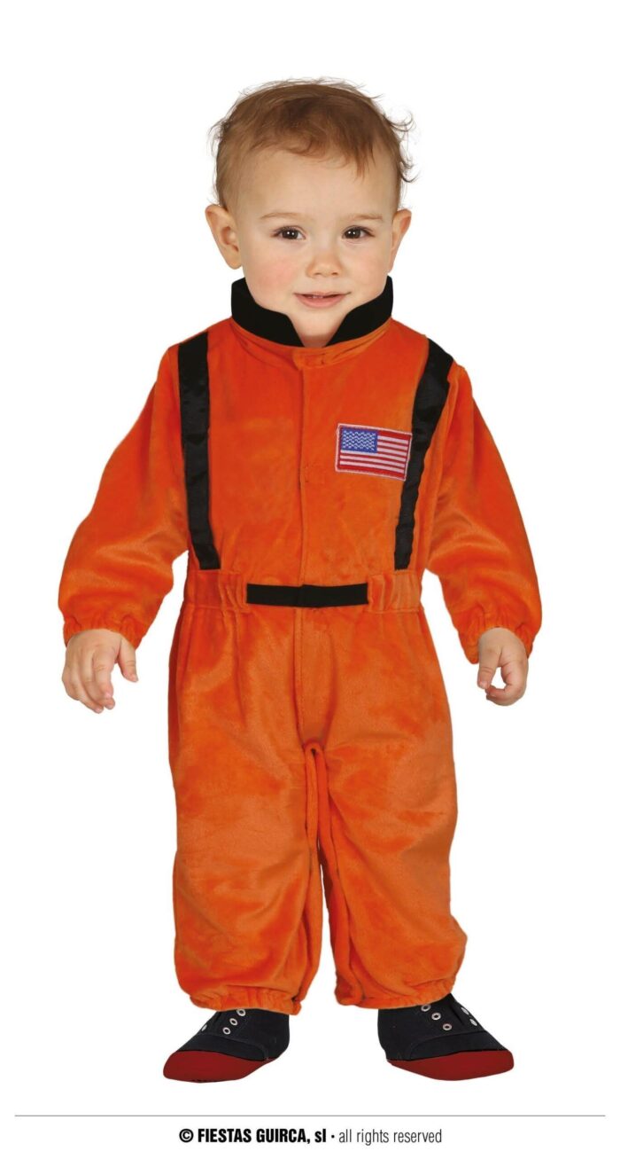 Disfraz Astronauta Naranja Baby