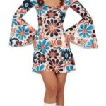 Disfraz mujer disco años 70S