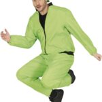 Disfraz chandal verde neon tracksuit