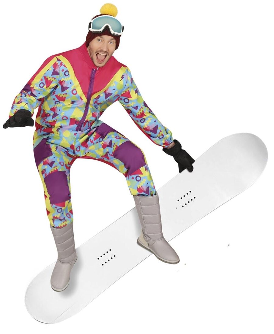 Disfraz esquiador hombre