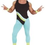 Disfraz gimnasta fitness adulto