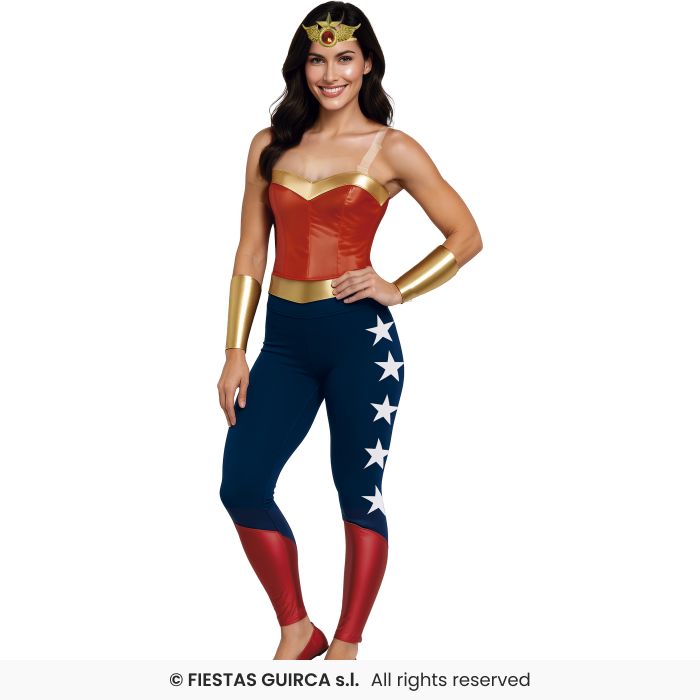 Disfraz superheroina para mujer