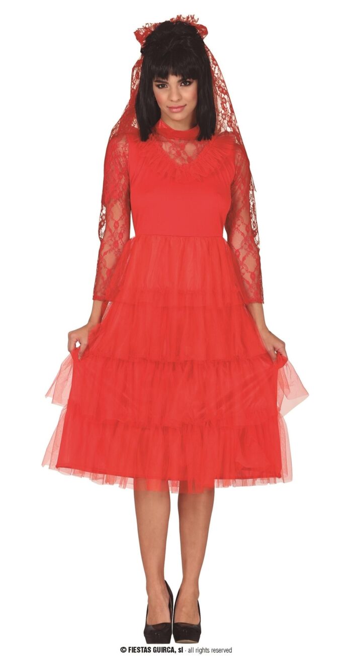 Disfraz Novia Roja Lydia