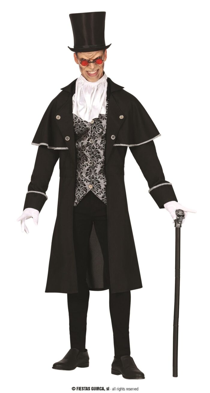 Disfraz Vampiro Plata