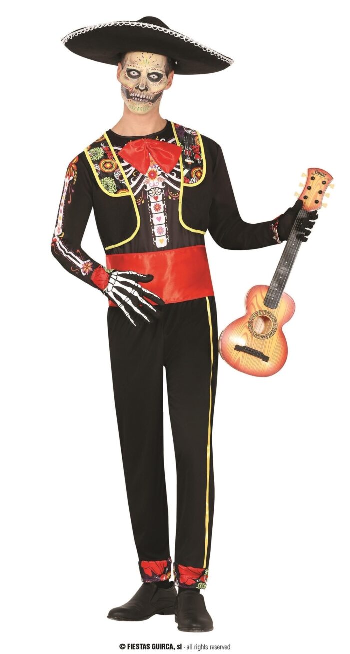 Disfraz Mariachi Esqueleto