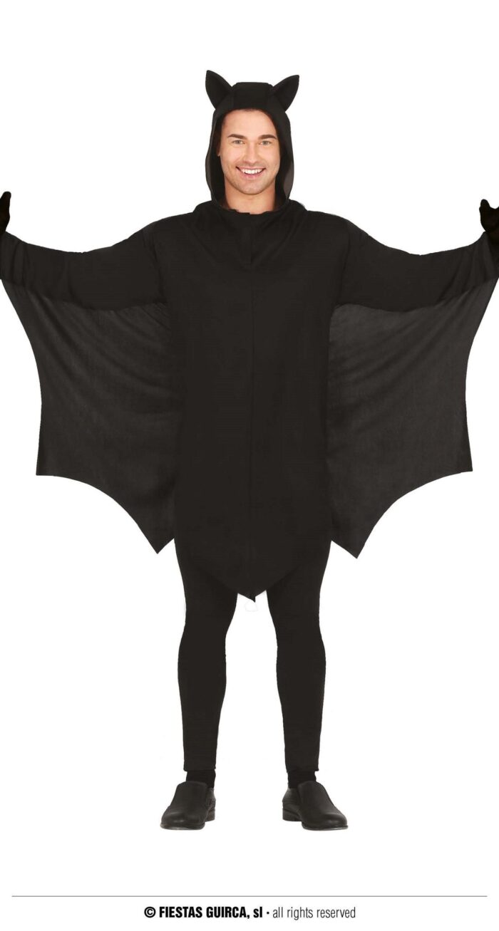 Disfraz Poncho Murciélago
