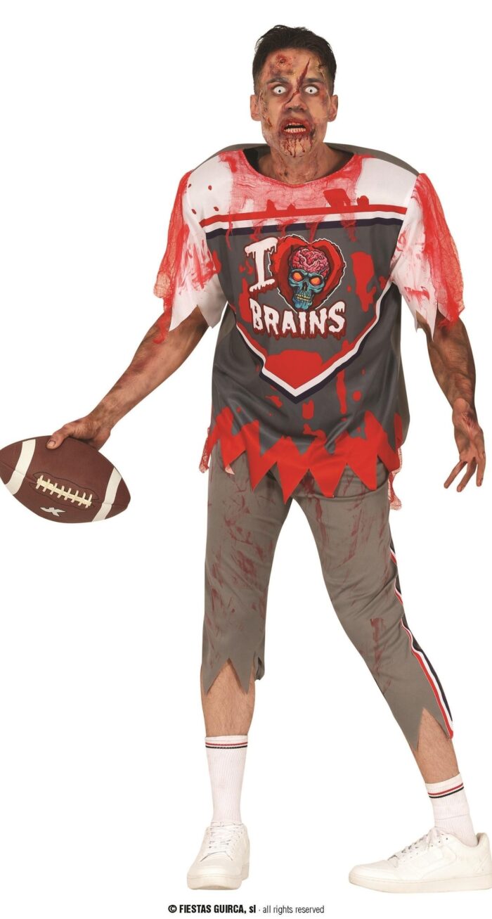 Disfraz Jugador de Rugby Zombie