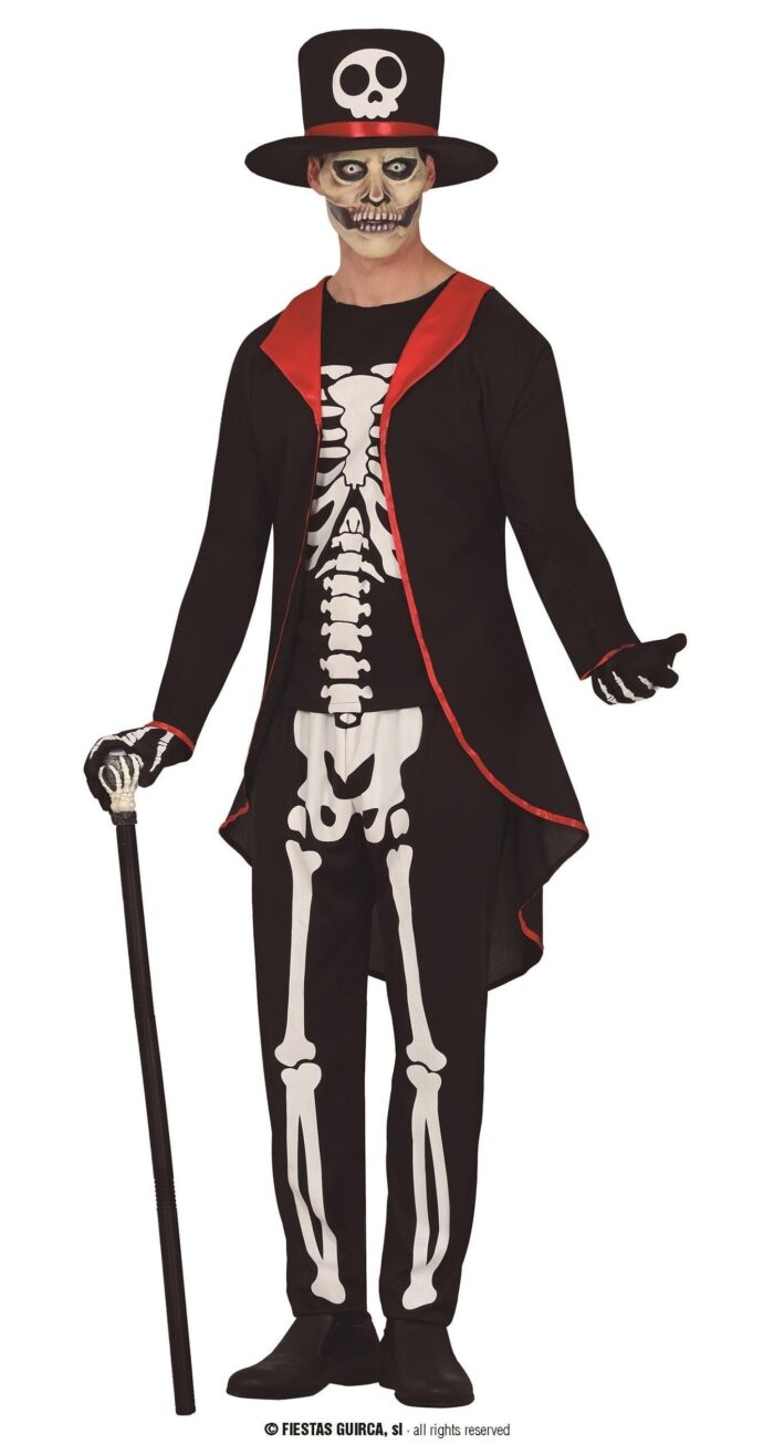 Disfraz Esqueleto Elegante
