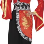 Disfraz china kimono adulta