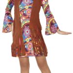 Disfraz hippie adulta
