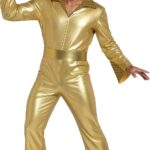 Disfraz disco oro hombre cowboy