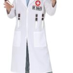 Disfraz médico científico para adulto