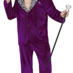 Disfraz cool men morado adulto