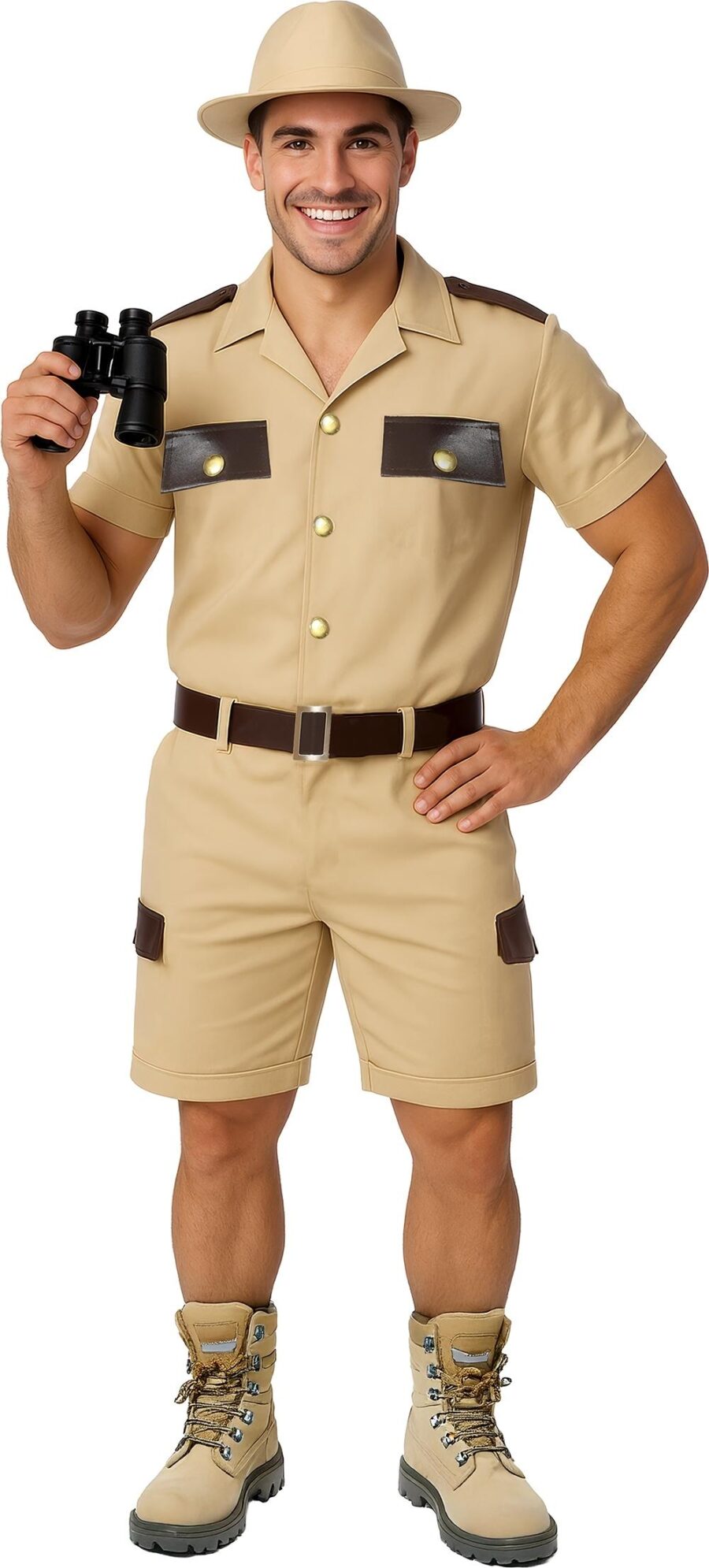 Disfraz explorador adulto