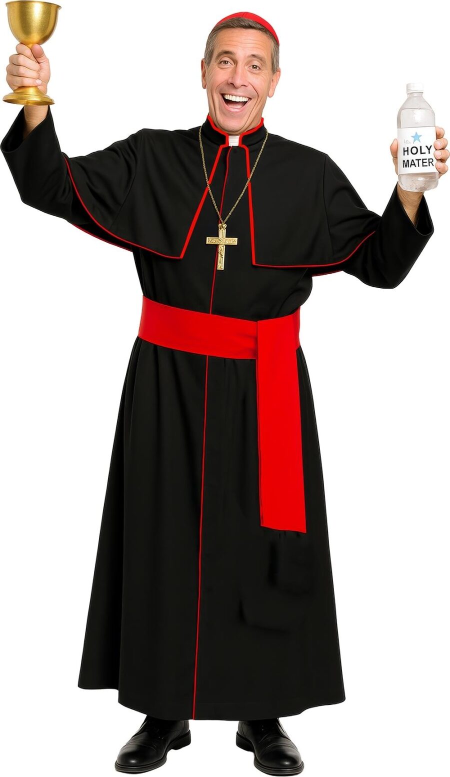 Disfraz sacerdote adulto