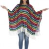Disfraz poncho mexicano adulto