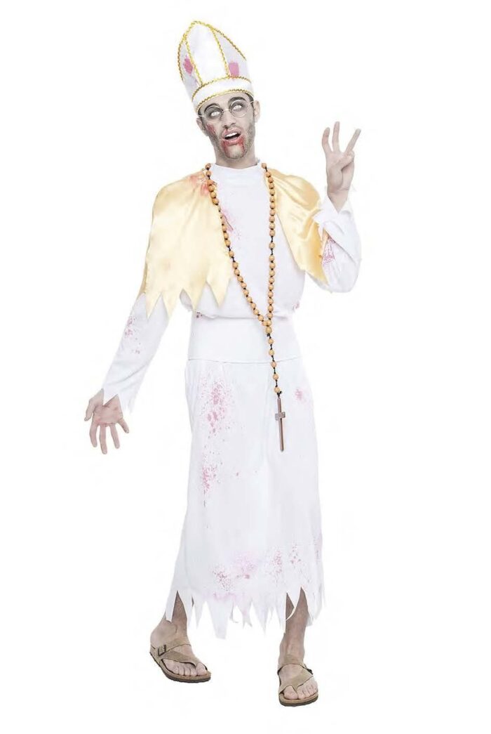 Disfraz Obispo Zombie