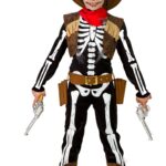 disfraz de esqueleto vaquero infantil