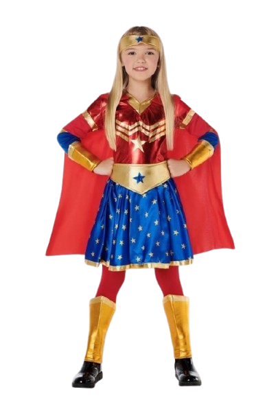 disfraz super heroina para niña