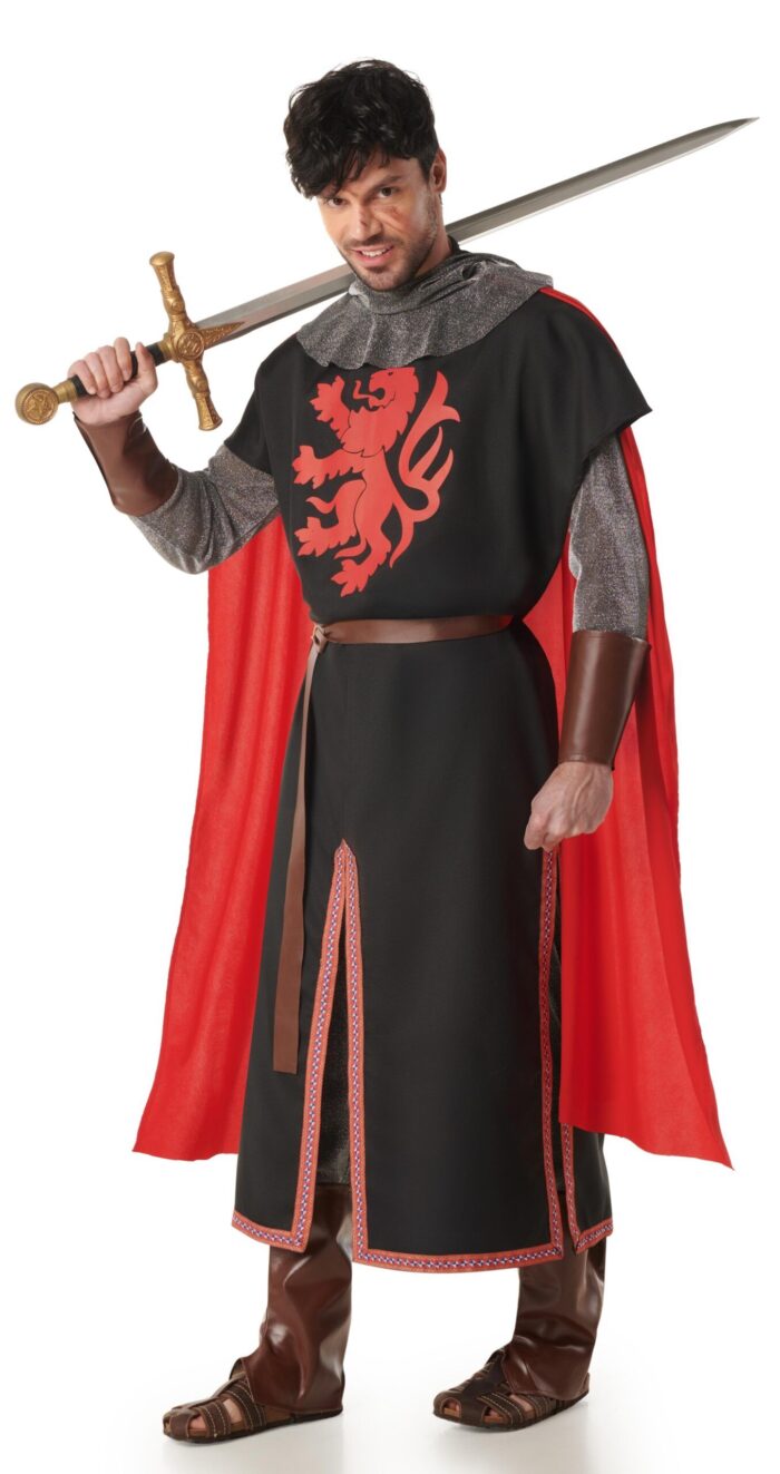Disfraz Caballero Medieval Negro Adulto