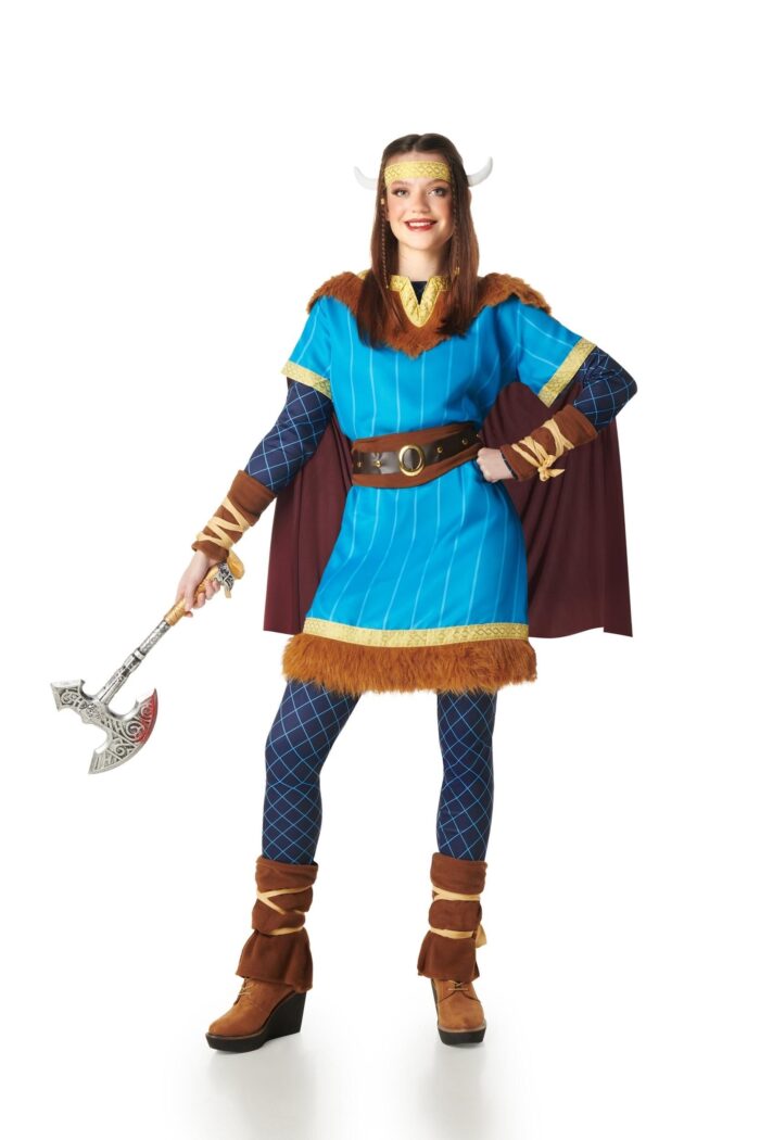 Disfraz Vikinga Azul