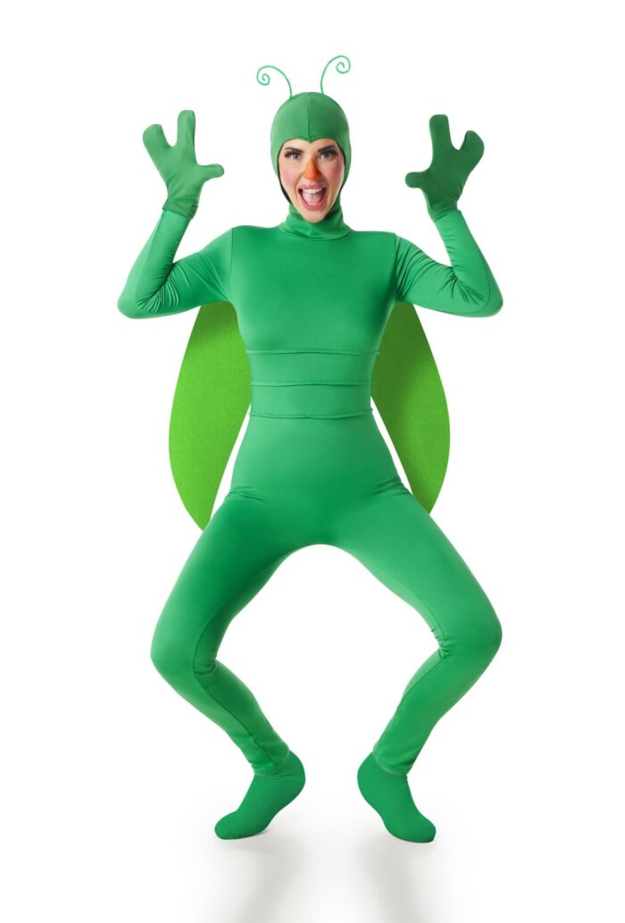 Disfraz Insecto Verde Mujer