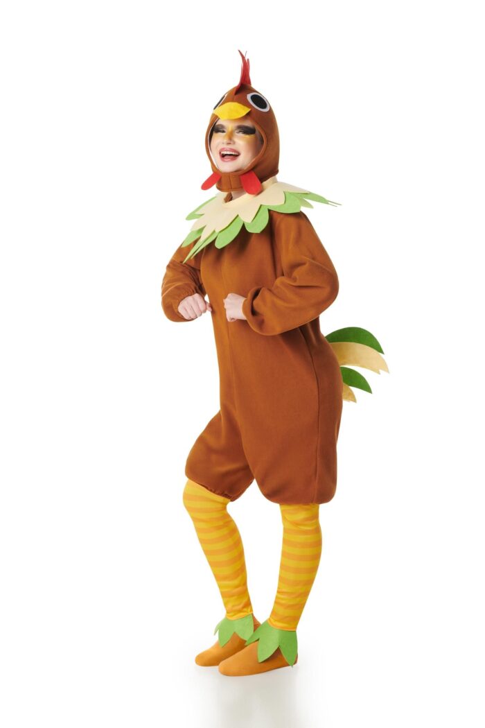 Disfraz Gallina Marrón