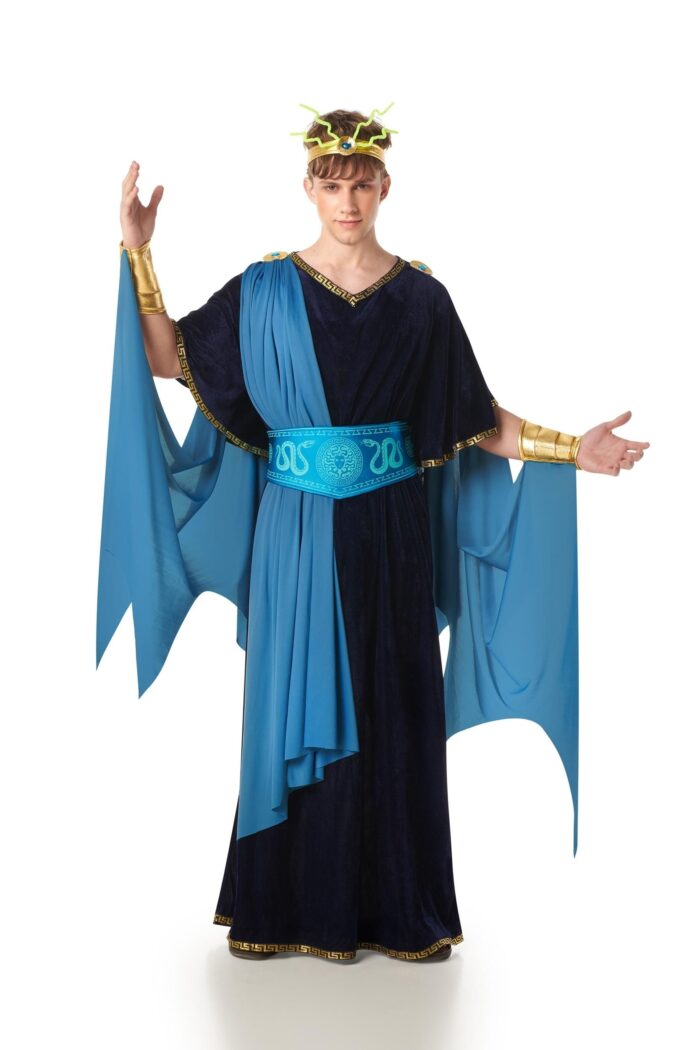 Disfraz Griego Medusa Con Capa