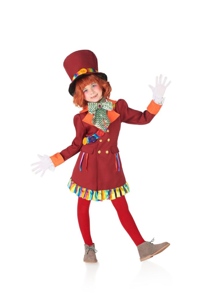 Disfraz Sombrerero Loco Niña