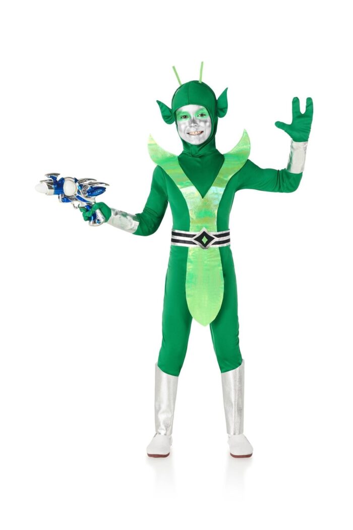 Disfraz Alíen Verde Unisex