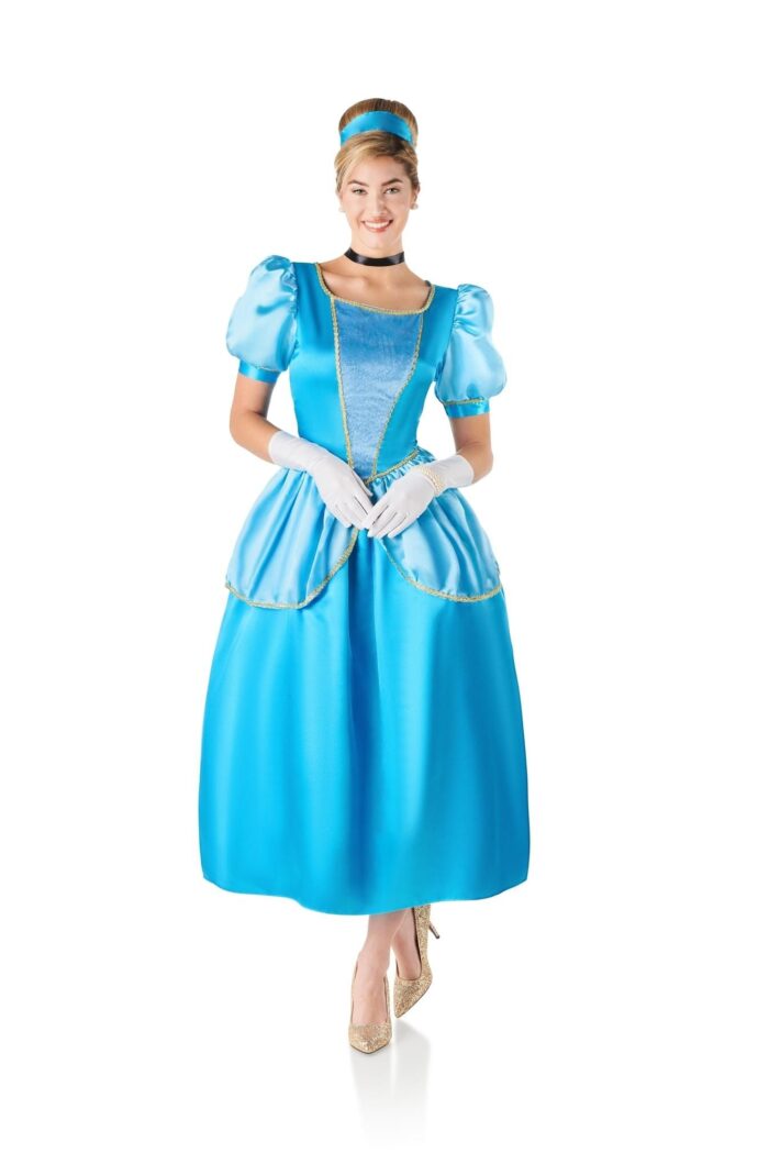 Disfraz Princesa Azul de Cuento