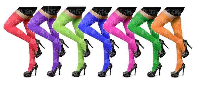 medias color surtidas para mujer