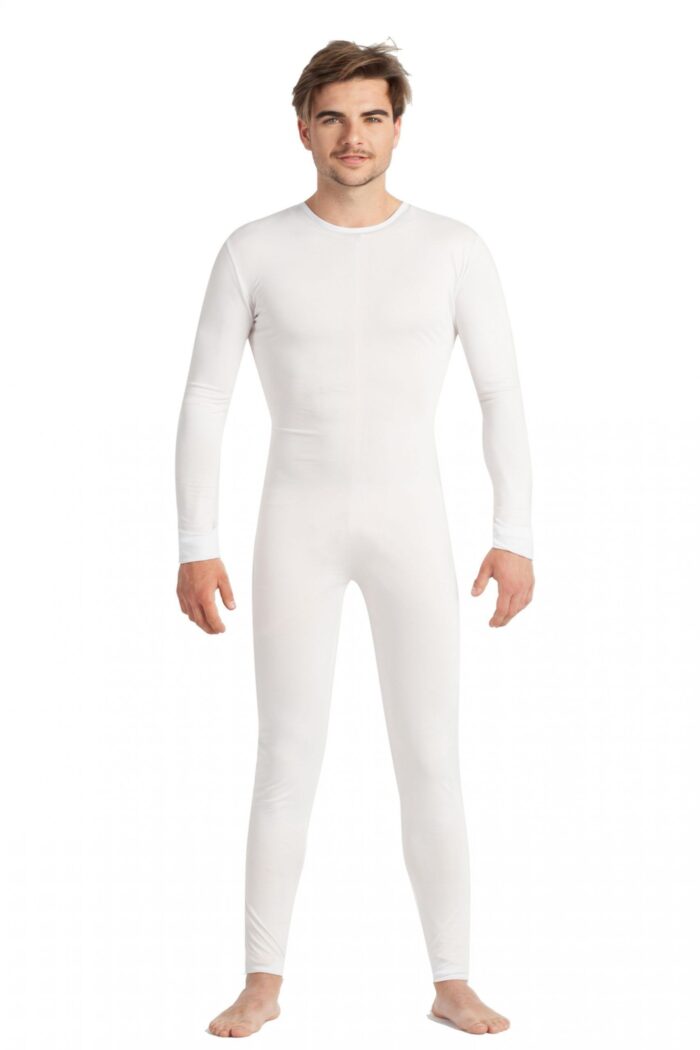 Maillot Blanco Spandex Hombre