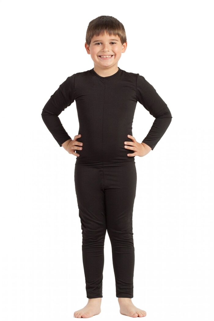 Maillot Negro Spandex Unisex