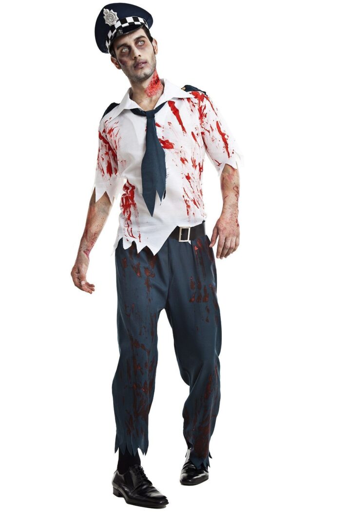 Disfraz Policía Zombie