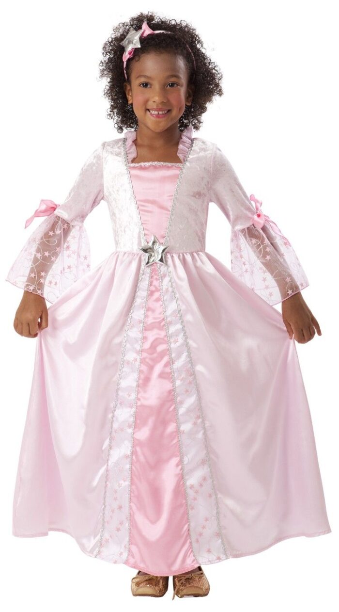 Disfraz Princesa Rosa Estrellitas 10-12