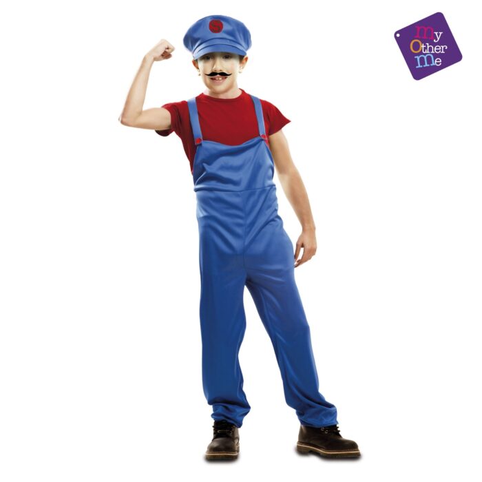 Disfraz Fontanero Rojo Mario