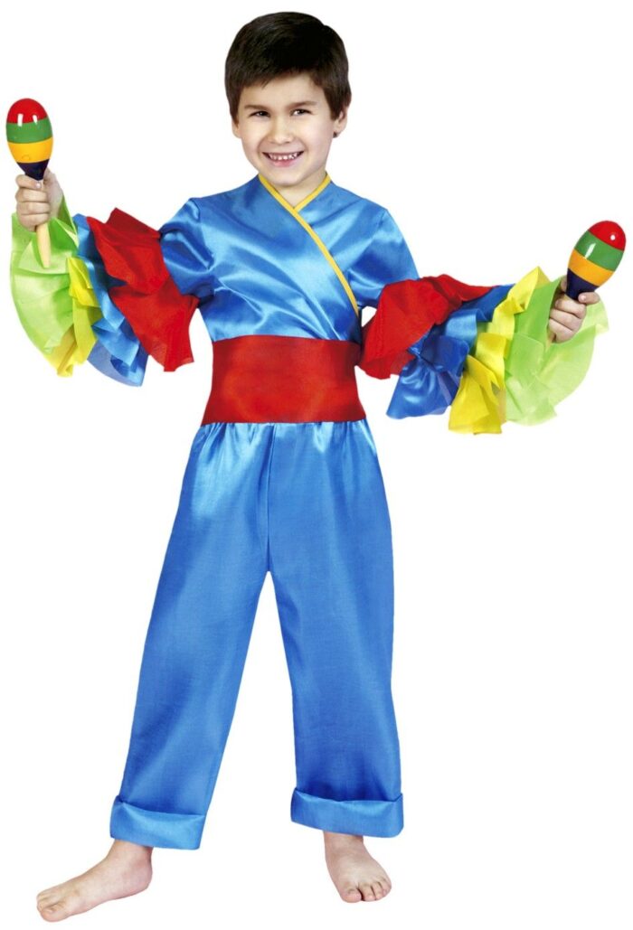 Disfraz Rumbero Azul