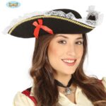 sombrero pirata para mujer