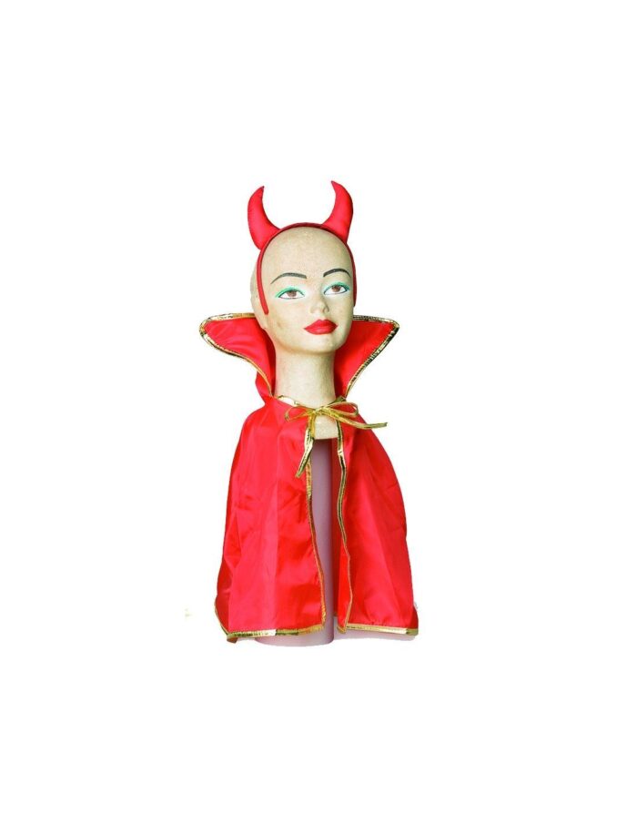 Capa y Diadema Diablesa