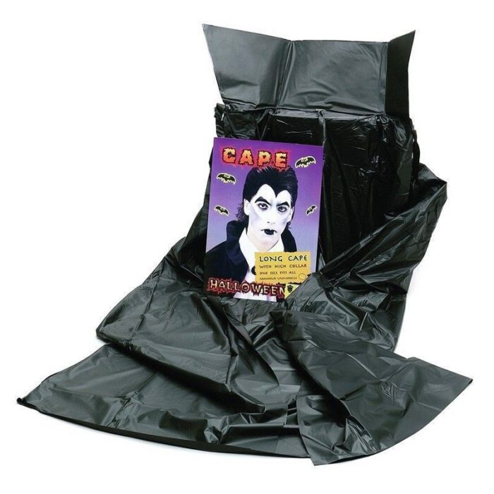 Capa Vinilo Negra Larga