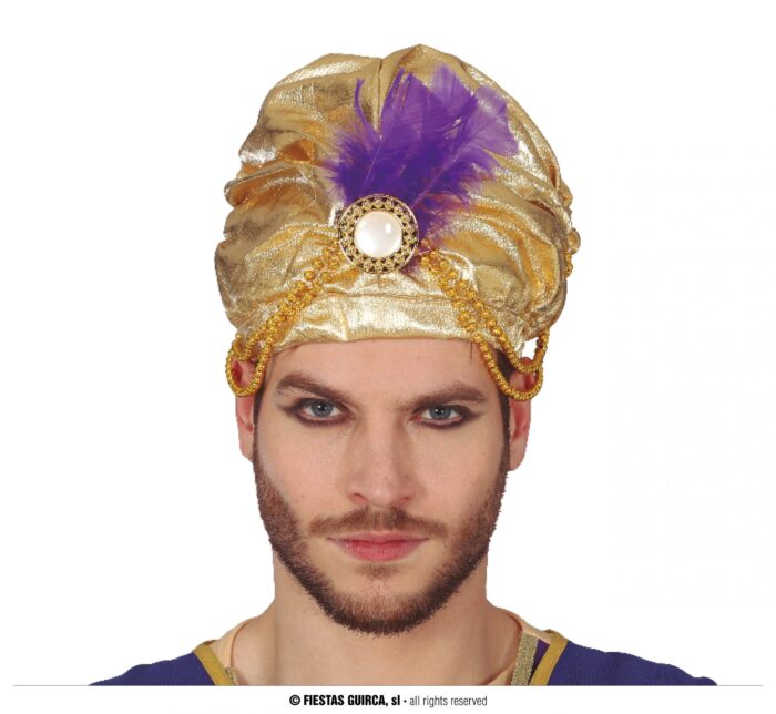 Turbante Oro