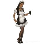 Disfraz camarera dominicana para adultas