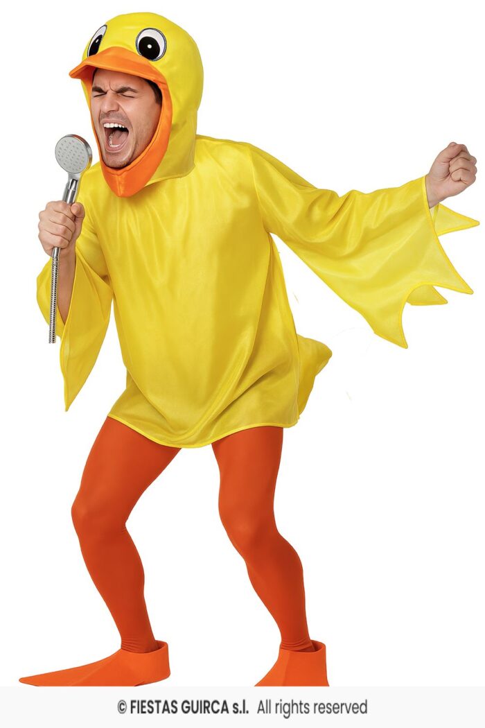 Disfraz de patito de bañera para hombre
