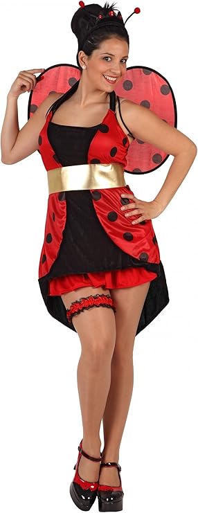 disfraz mariquita para mujer
