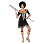 Disfraz zulu para mujer