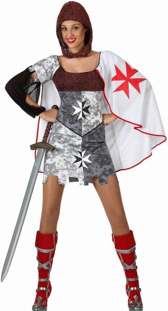 disfraz guerrera medieval para mujer